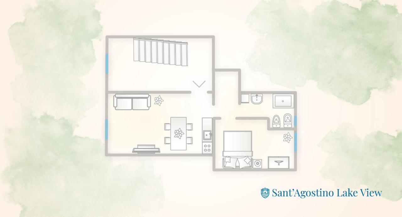 Sant'Agostino Apartments By Rent All Como Bagian luar foto
